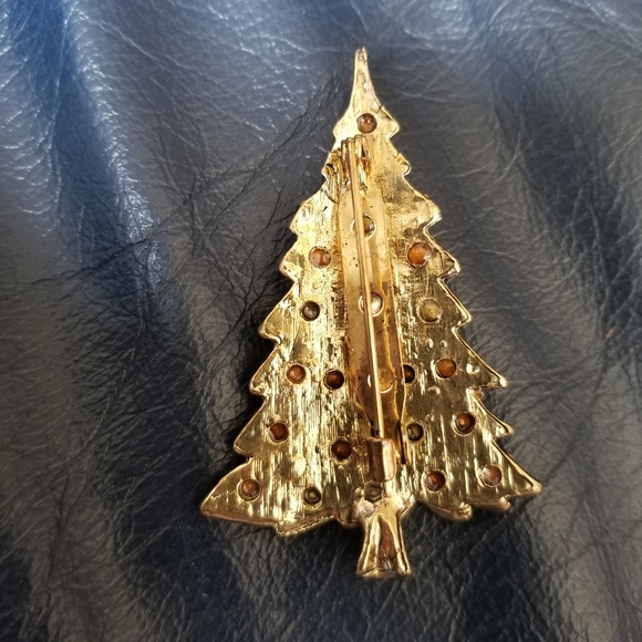 Christmas Tree Brooch - Picture 2 of 2